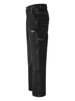 Off-White: Расклешённые джинсы 