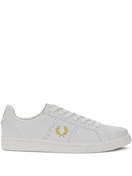 Fred Perry: Белые кроссовки 