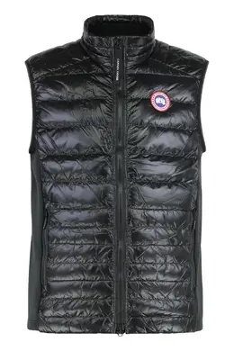 Canada Goose: Чёрный жилет  HyBridge