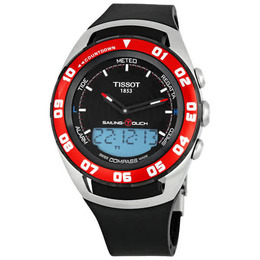 Tissot Sailing Touch Black Dial Mens Watch T0564202705100
