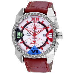 Locman Classic Chronograph Quartz Ladies Watch 160moprdd/rd