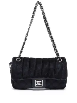 CHANEL Pre-Owned: Чёрная сумка 