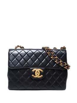 CHANEL Pre-Owned: Чёрная сумка 