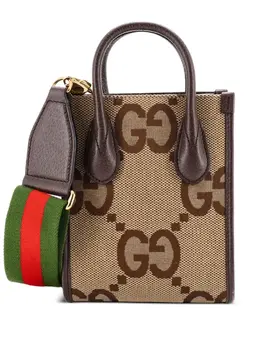 Gucci Vertical Tote Jumbo GG Canvas Mini crossbody bag 32553517