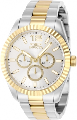 Invicta Specialty Quartz Silver Dial Mens Watch 49516