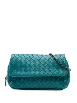 Bottega Veneta 2012-2025 Mini Nappa Intrecciato Expandable Chain crossbody bag 32631567