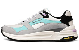 Кроссовки для бега Global Jogger женские с низким верхом, белые/королевские синие Skechers 149626-wbmt