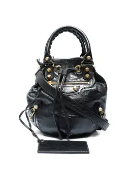 Balenciaga 2010-2020s Giant PomPom tote bag 32584091