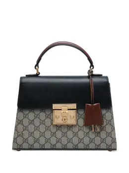 Gucci 2016-2025 Small GG Supreme Padlock satchel 32630839