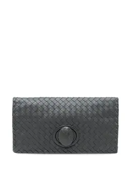 Bottega Veneta 2012-2025 Nappa Intrecciato Turn Lock clutch bag 32631817