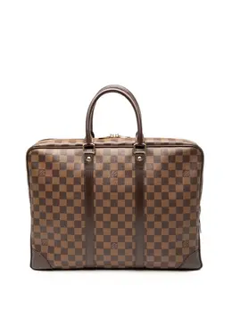 Louis Vuitton 2014 Damier Ebene Porte Documents Voyage PM business bag 32641978