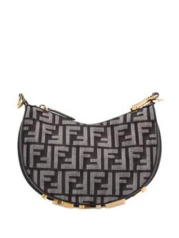 Fendi mini FF-jacquard cross-body bag 32551642