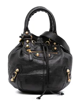 Balenciaga 2013 Mini Lambskin Motocross Pompon Giant 12 Bag satchel 31780319