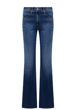 MOTHER: Расклешённые джинсы 