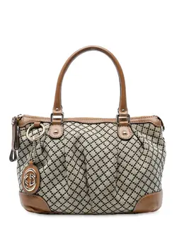 Gucci 2016-2025 Diamante Canvas Sukey satchel 32630960