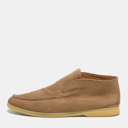 Loro Piana: Бежевые ботинки 