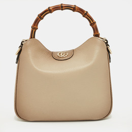 Gucci Beige Ombre Leather Small Diana Bucket Bag 1238666