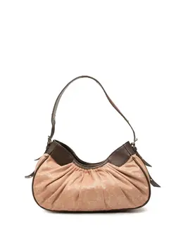 Celine 2018-2025 Macadam Denim Pleated shoulder bag 32631542