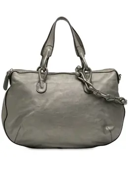 Loewe 2008 Metallic Leather Fiesta satchel 32631652
