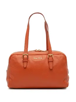 Miu Miu 2010 Goatskin Madras Leather shoulder bag 32623882