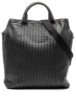 Bottega Veneta 2012-2025 Nappa Intrecciato Vertical Convertible satchel 32630820
