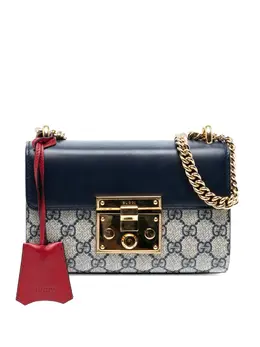 Gucci 2016-2025 Small GG Supreme Padlock crossbody bag 32631716