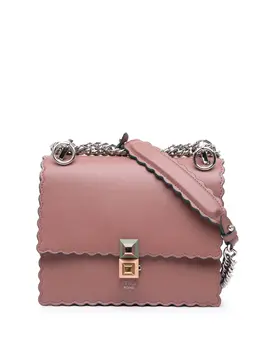 Fendi 2016-2025 Small Scalloped Leather Kan I crossbody bag 32623883