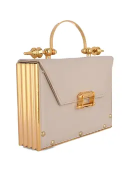 Okhtein Mahogany detachable chain tote bag 29316376