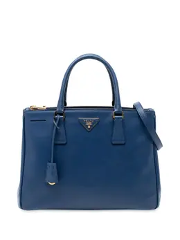 Prada 2010-2025 Medium Saffiano Lux Galleria Double Zip satchel 32630945