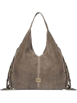 Marc Ellis fringed logo-detail tote bag 32598731