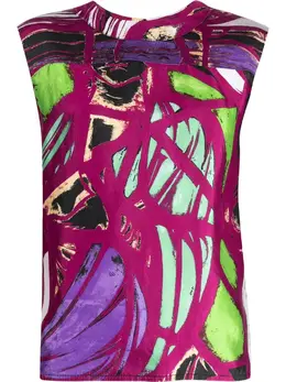 Balenciaga Pre-Owned: Многоцветная блуза 