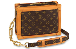 Сумка Louis Vuitton с монограммой золотистого оттенка коричневый m44660