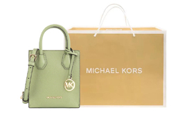 Сумка Michael Kors Мерсер Мини женский в зелёном цвете 35s1gm9t0l-light-sage