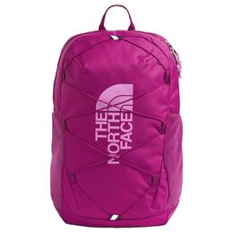 Jester 24.6L Outdoor Bags Recycled Polyester Deep Mulberry Blend With Dragon Fruit Kids' The North Face nf0a52vy0ox | deep mulberry blend with dragon fruit