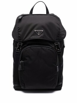 Prada рюкзак с треугольной пряжкой, черный 2vz1352dmgf0002 | черный