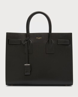 Маленькая кожаная сумка Sac De Jour с ручкой сверху Saint Laurent prod256180168 | black