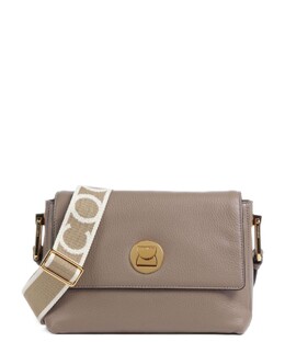 Фирменная сумка через плечо Liya из зерненой яловой кожи Coccinelle, коричневый e1nd3120601-n89 | taupe