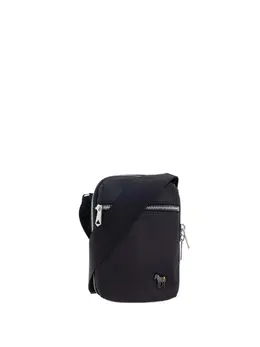 Сумка на плечо с зебровым принтом Paul Smith, черный 31920010 | черный