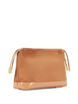 Клатч с логотипом Elisabetta Franchi, коричневый 32238796 | коричневый