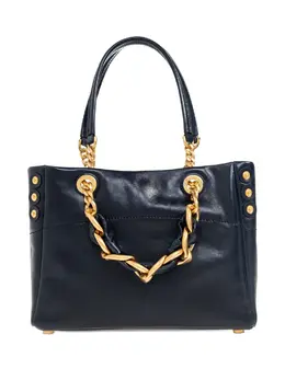 Малая сумка-тоут Cabas 1945 с цепочкой и декоративными заклепками Balmain, синий 32022302 | синий