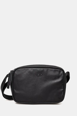 Кожаная сумка Rave Camera Bag X с перекрестным ремнем Diesel, черный x10242.p2809 | czarny