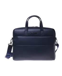 Профессиональная сумка из синей кожи и нейлона. Baldinini, синий c4e004xxnyvi1500 | blau