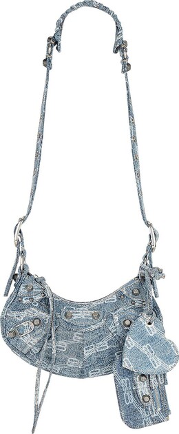 Сумка Balenciaga Le Cagole XS Shoulder Bag Blue, синий 671309 210e3 4716 | blue