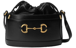 Gucci Сумка-ведро с конской удилой 1955 602118-1dblg-1000