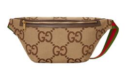 Сумка через плечо из холста, наплечная сумка, поясная сумка мужская бежево-коричневая Gucci 696031-ukmdg-2570