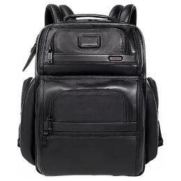 Tumi Кожаный рюкзак из коровьей кожи мужской черный 096303580do