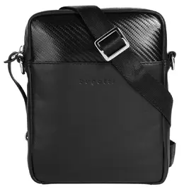 Сумка через плечо Bugatti "COMET BAGS", натуральная кожа, черный 7125150399 | schwarz