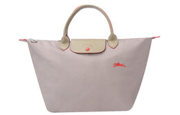 Сумка-пельмешек из ткани Le Pliage среднего размера для женщин коричневый Longchamp 1623619p18 | brown