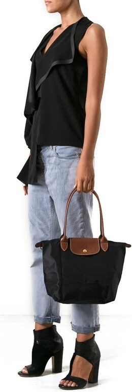 Маленькая складная большая сумка Longchamp Le Pliage b002ceyyke