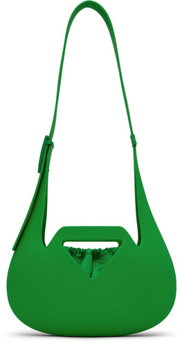 Зеленая формованная сумка Bottega Veneta 9838151 | green
